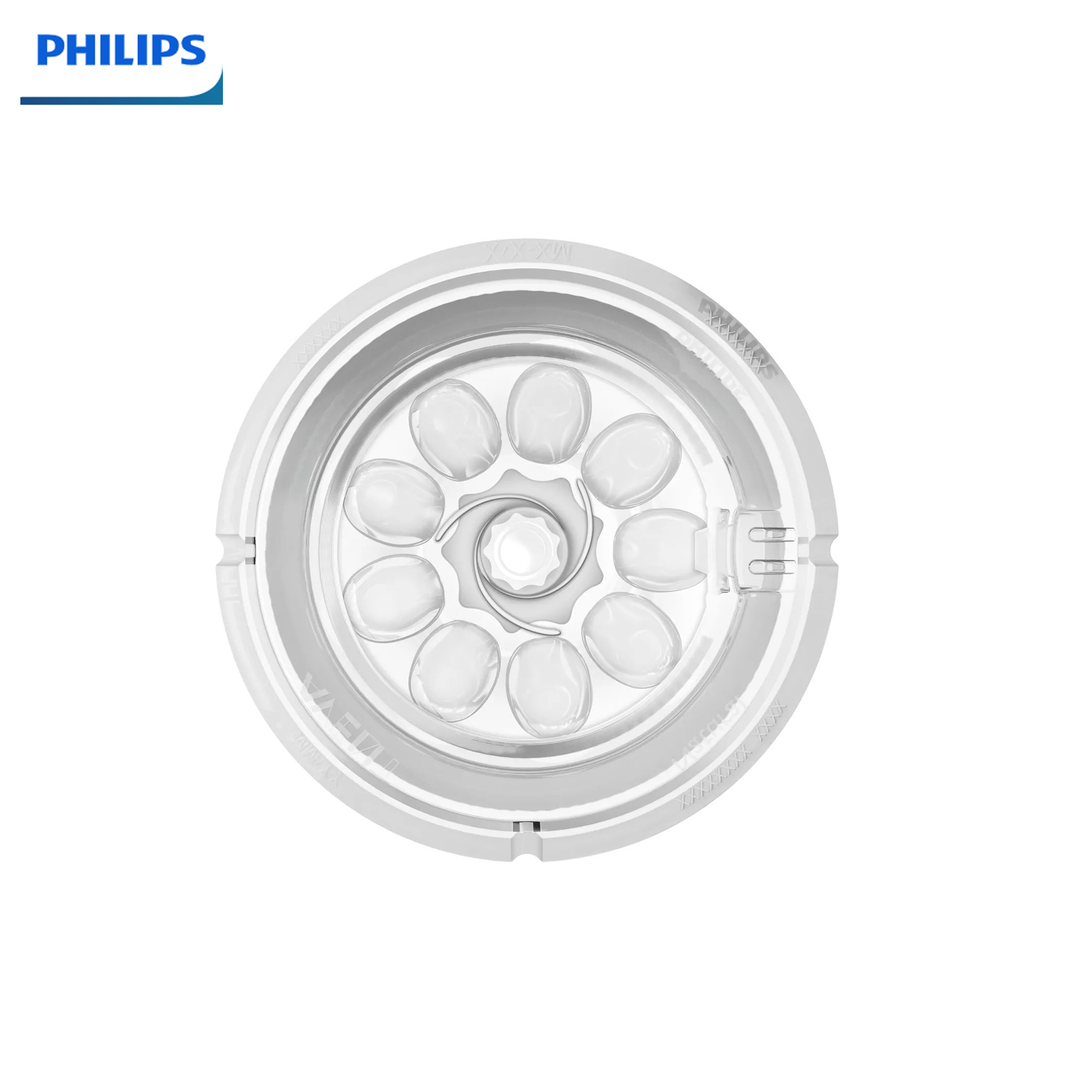 Vỉ 2 núm ty silicone Philips Avent mô phỏng tự nhiên 0M+ (SCF651.23)