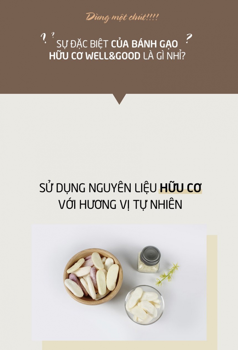Bánh gạo hữu cơ Mom's Choice Hàn Quốc dạng dẹt (25g) - Từ 7 tháng