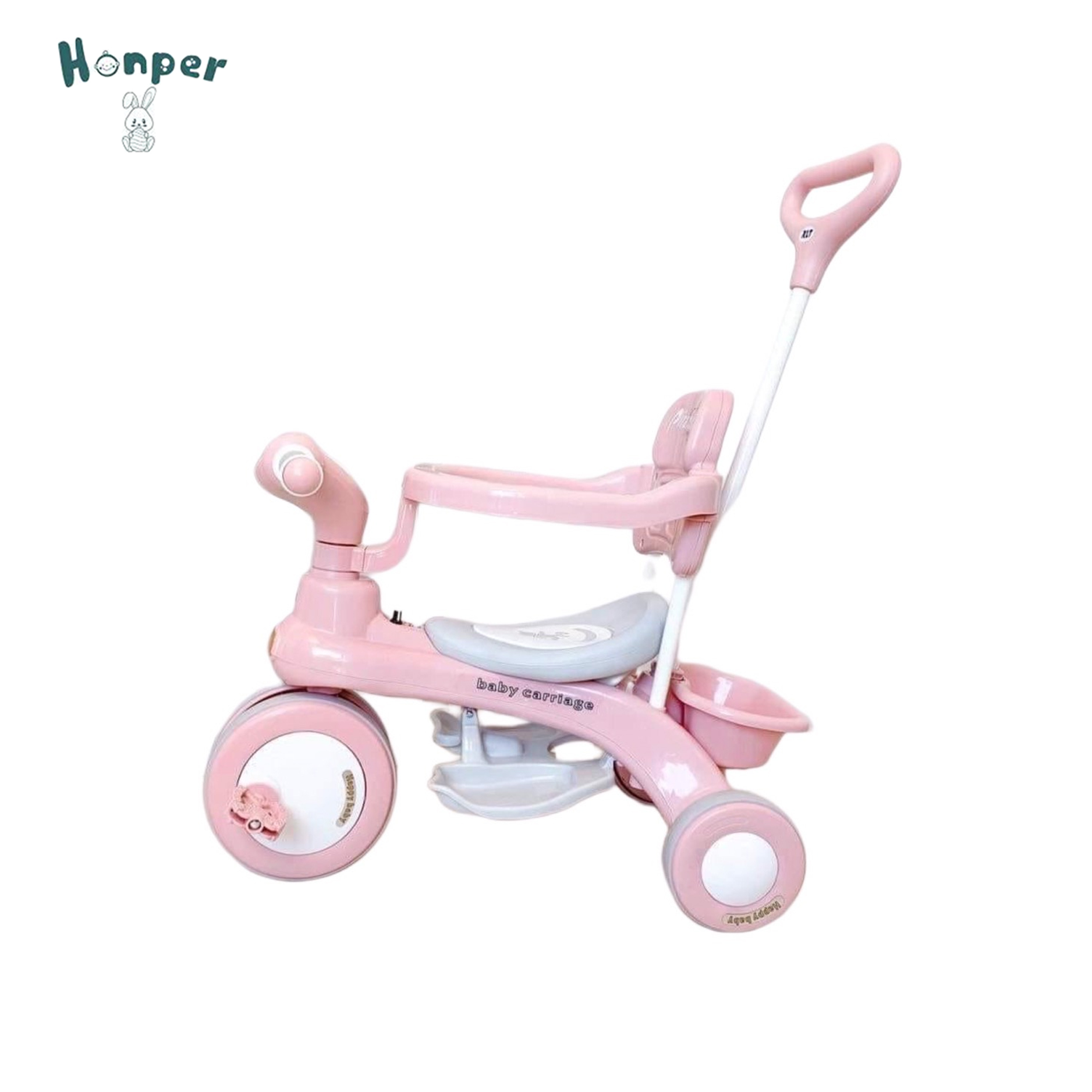 Xe đẩy, xe đạp đa năng Honper có đèn nhạc