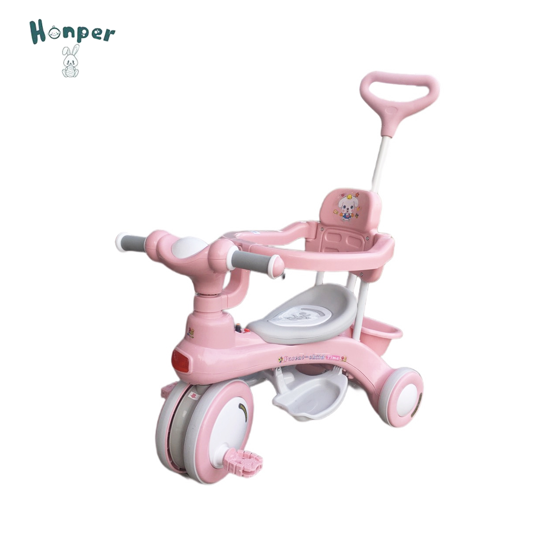 Xe đẩy, xe đạp đa năng Honper có đèn nhạc