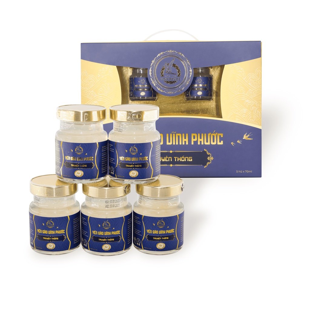 Yền sào chưng Vĩnh Phước 70ml (20% yến tươi)