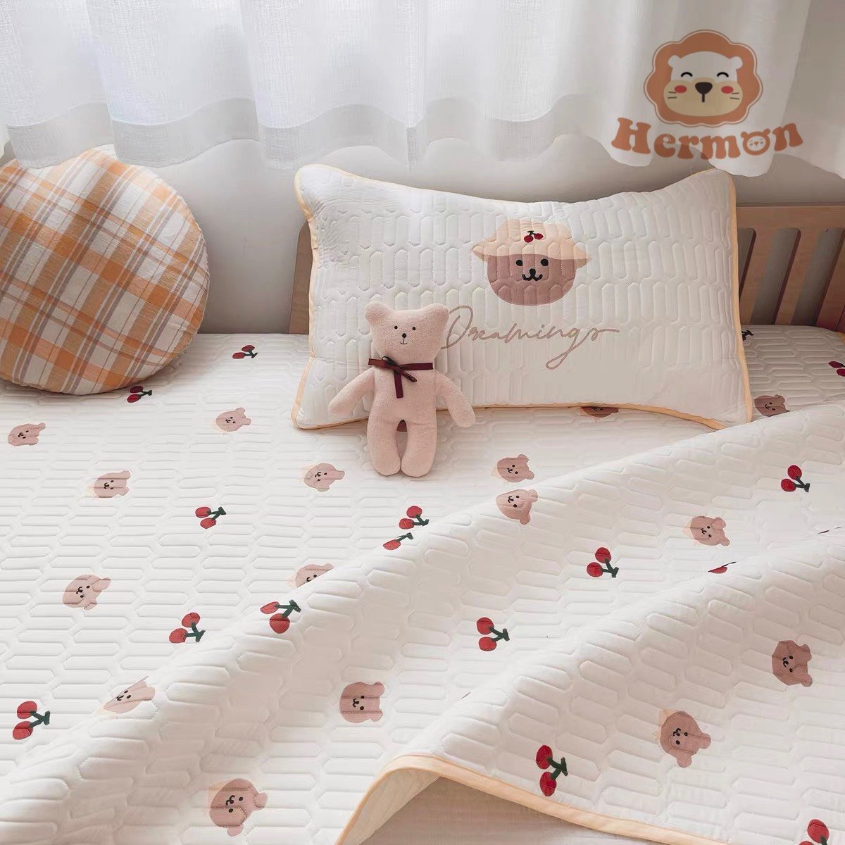 Set chiếu điều hòa Hermon kèm gối HK2212 - Honper NK