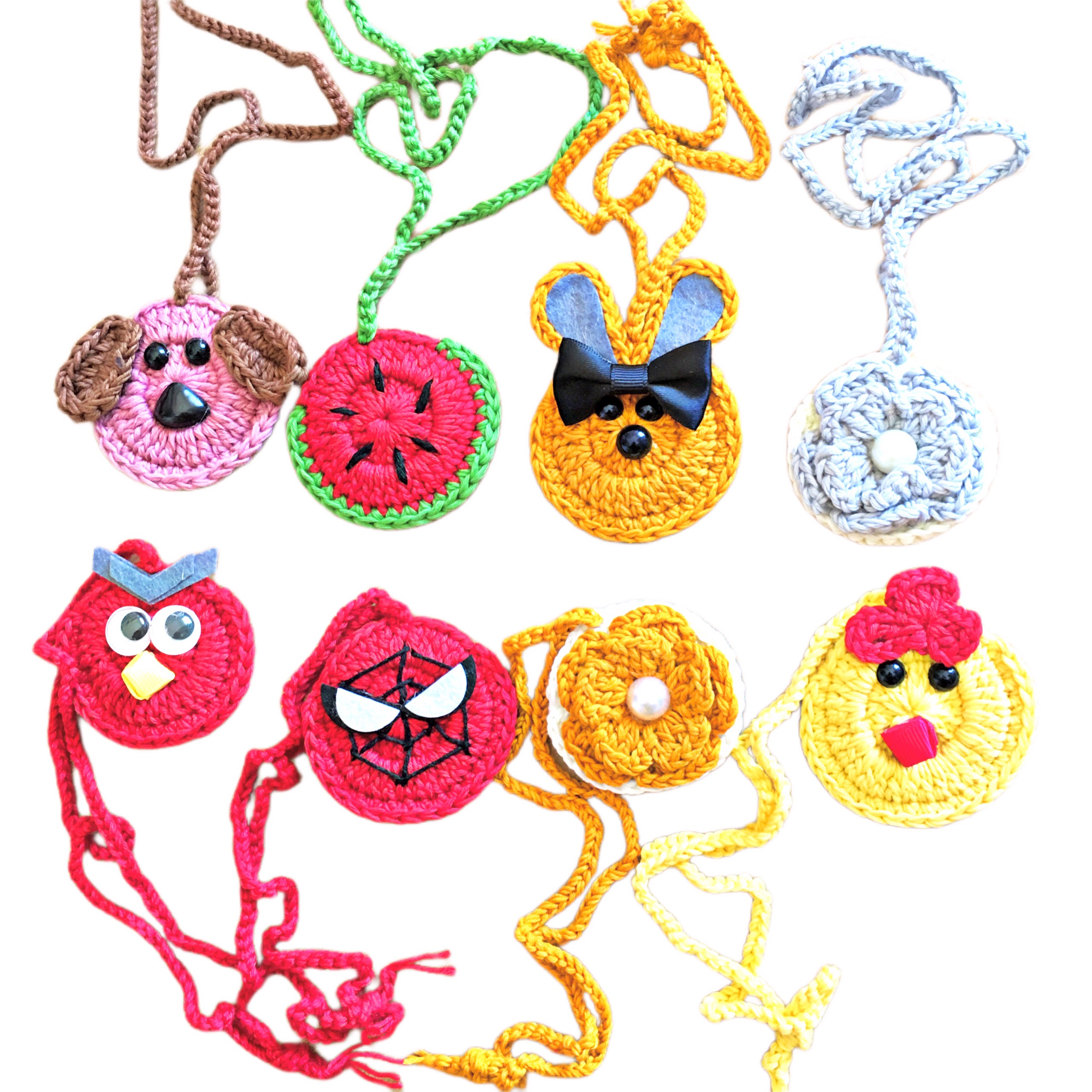 Túi đựng tỏi bằng len cho bé