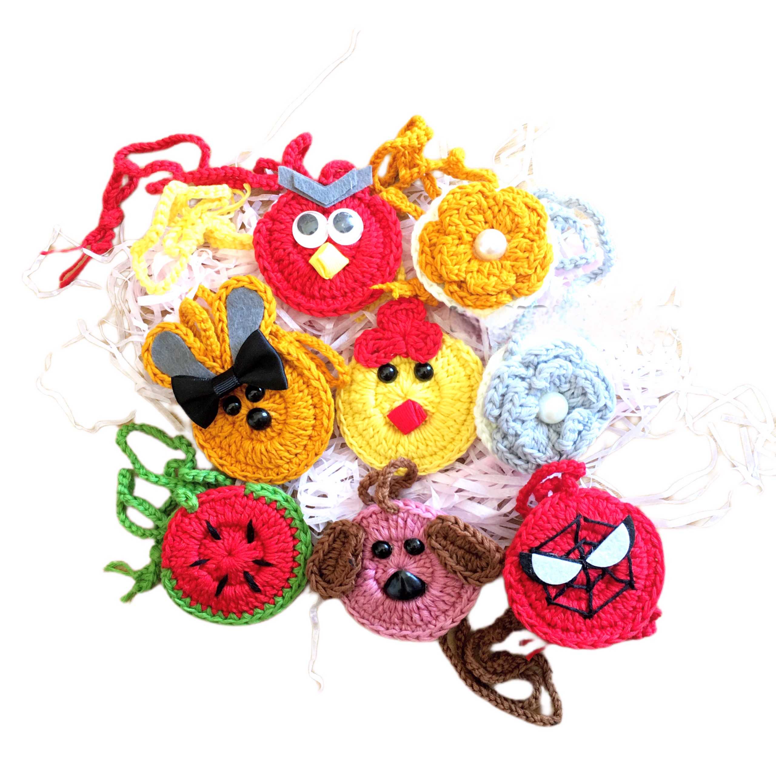 Túi đựng tỏi bằng len cho bé