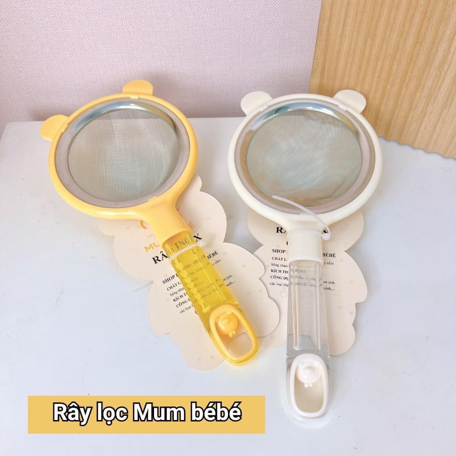 Rây inox Mum Bébé rây cháo cho bé ăn dặm (12cm)
