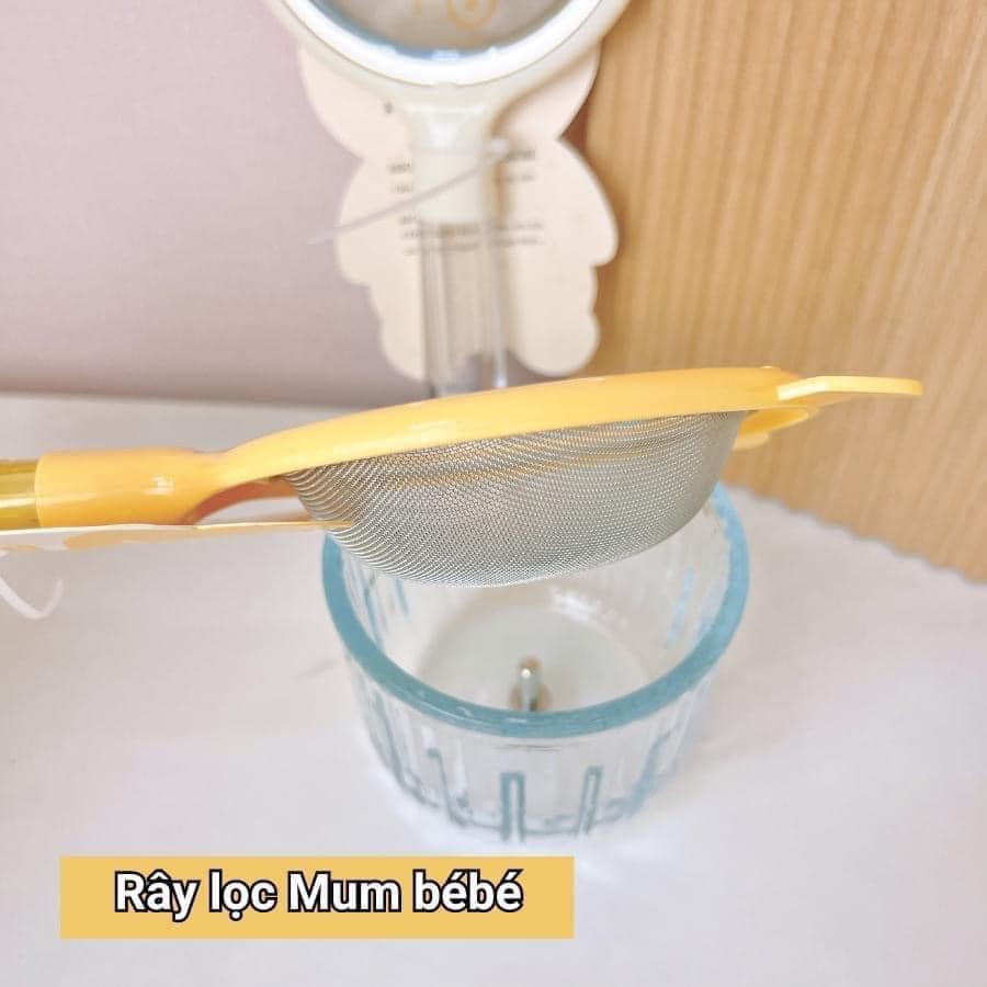 Rây inox Mum Bébé rây cháo cho bé ăn dặm (12cm)