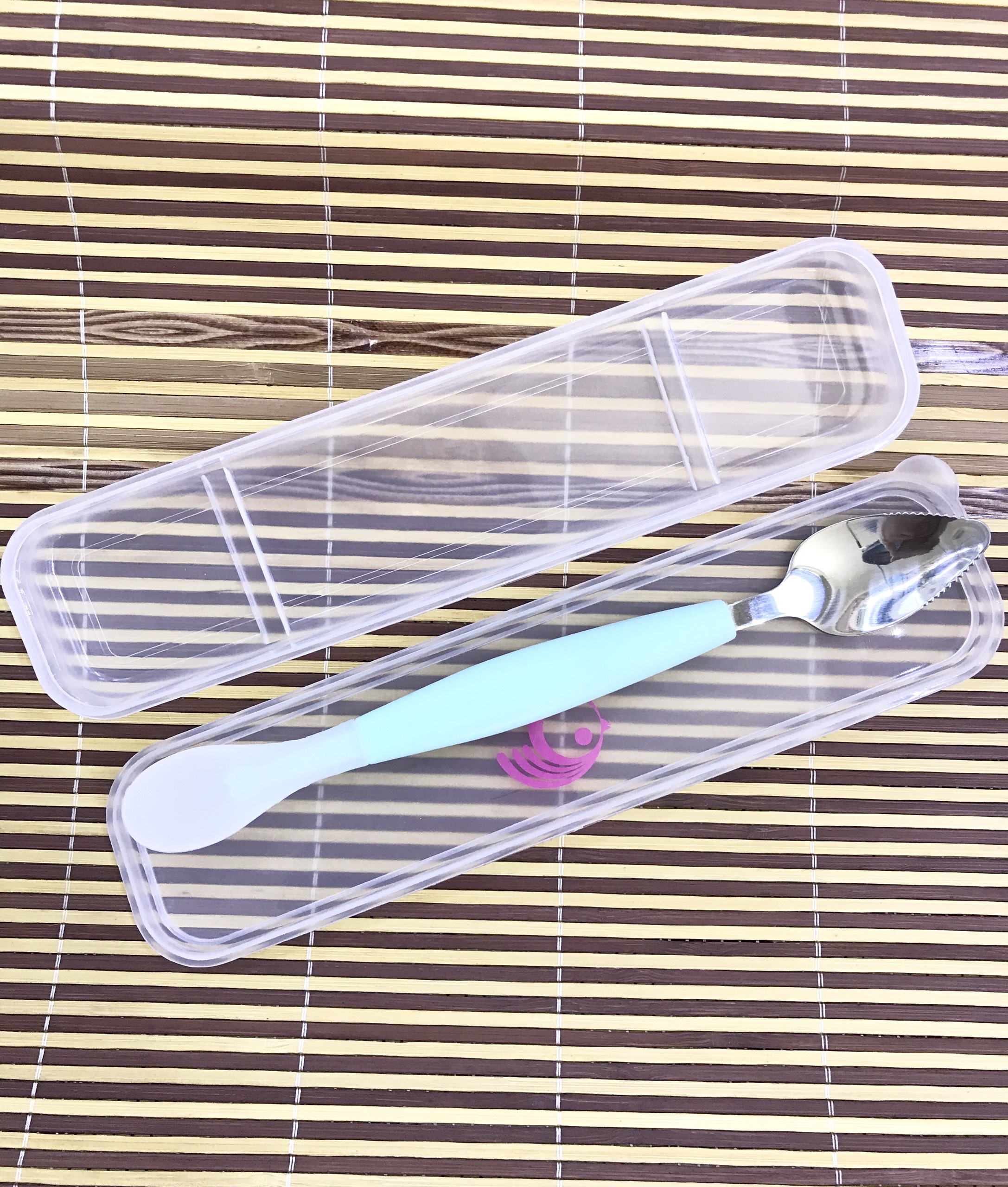 Thìa nạo hoa quả 2 trong 1 Kichilachi