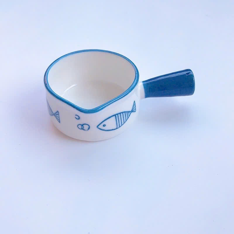 Gáo sứ ăn dặm họa tiết, chịu nhiệt tốt