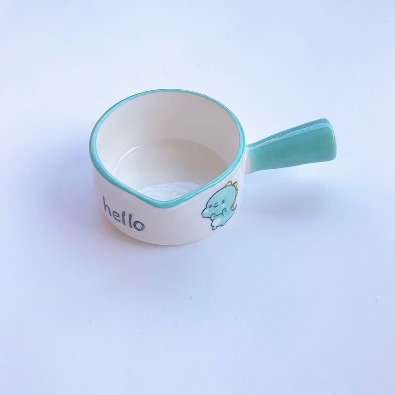 Gáo sứ ăn dặm họa tiết, chịu nhiệt tốt