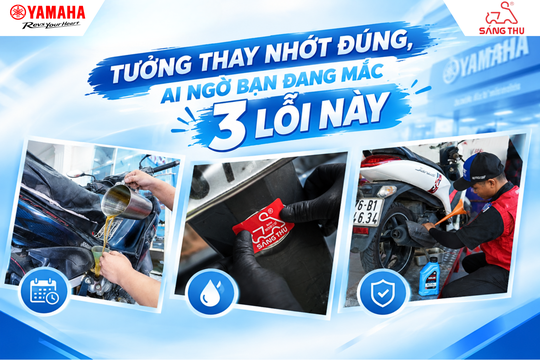 Tưởng thay nhớt đúng, ai ngờ bạn đang mắc 3 lỗi này!