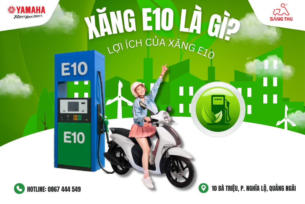 Xăng E10 Là Gì? Xe Yamaha Có Sử Dụng Được Xăng E10 Không?
