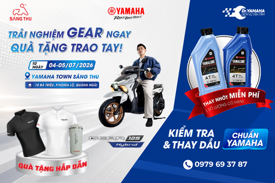 LÊN GEAR SỐNG HẾT MÌNH – BÙNG NỔ SỰ KIỆN TẠI YAMAHA TOWN SÁNG THU