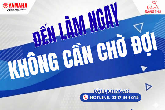 BẢO DƯỠNG XE MÁY YAMAHA QUẢNG NGÃI GIÁ CHỈ TỪ 99K – ƯU ĐÃI TẠI YAMAHA SÁNG THU
