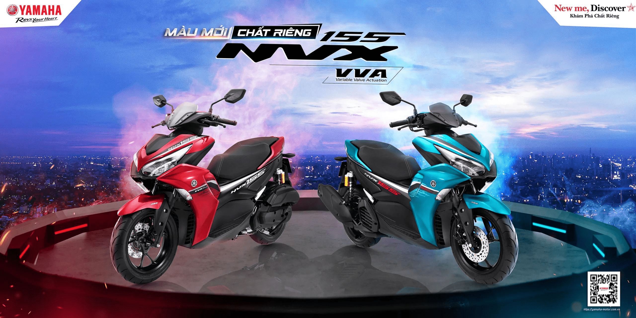 yamaha NVX màu mới 2022