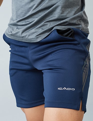 Set tập gym yoga nam áo Icado AT17 quần short Icado AT18