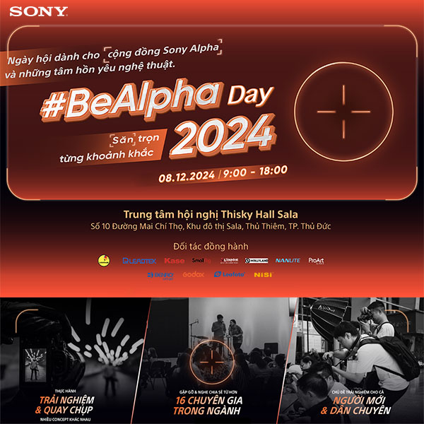 Hoằng Quân hân hạnh được tham gia đồng hành cùng sự kiện BeAlpha Day 2024