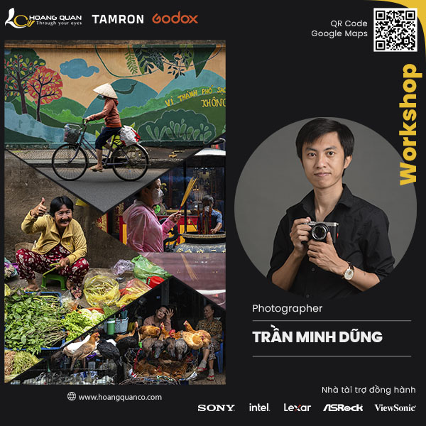 Dạo bộ buổi sáng, sáng tác ảnh đường phố cùng Nhiếp ảnh gia Trần Minh Dũng