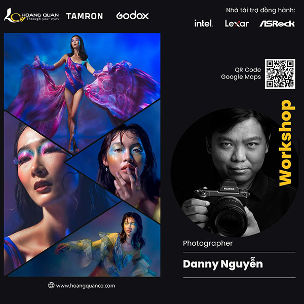 Workshop Chụp hình thời trang với hiệu ứng Nước cùng Nhiếp ảnh gia Danny Nguyễn