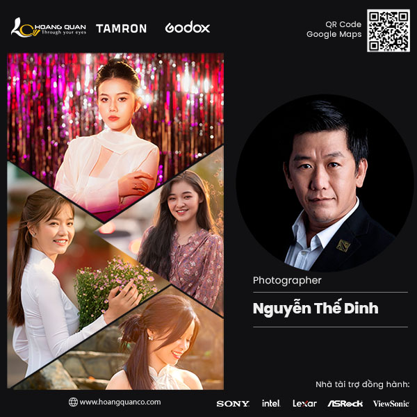 Workshop Chụp ảnh Chân dung ngoại cảnh với đèn Flash cùng Nhiếp ảnh gia Nguyễn Thế Dinh