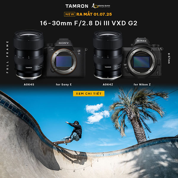 Tamron chính thức ra mắt Tamron 16-30mm F/2.8 Di III VXD G2