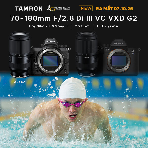 Tamron công bố 70-180mm F2.8 Di III VC VXD G2 cho Nikon Z