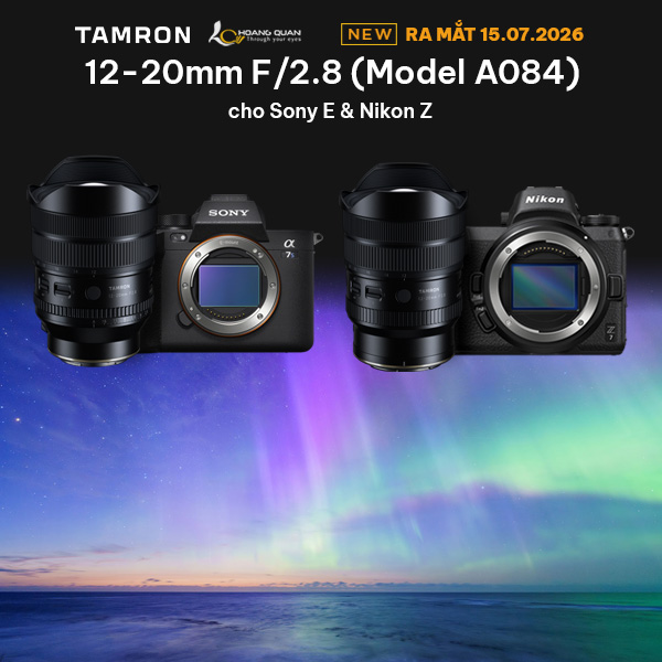 Tamron ra mắt 12-20mm F/2.8 (Model A084) cho Sony E & Nikon Z