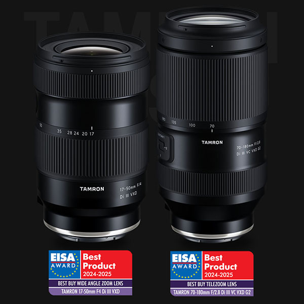 TAMRON đạt hai giải thưởng EISA danh giá năm 2024-2025