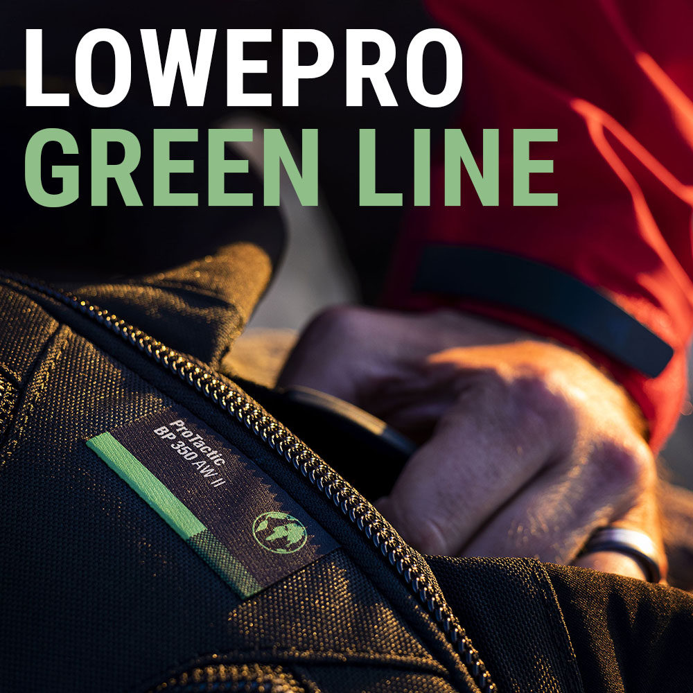 Sứ mệnh bảo vệ môi trường xanh của Balo máy ảnh Lowepro Green Line