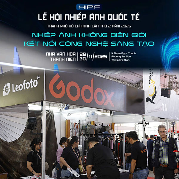 Lễ hội Nhiếp ảnh Quốc tế TP Hồ Chí Minh 2025 | Hoằng Quân cùng các thương hiệu Tamron, Godox, PGYTECH