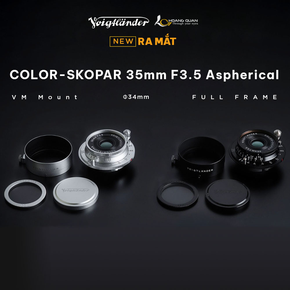 Voigtlander ra mắt COLOR-SKOPAR 35mm F3.5 Aspherical VM