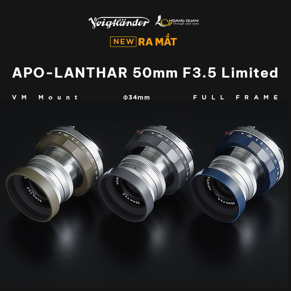 Giới thiệu APO-LANTHAR 50mm F3.5 Phiên bản Giới hạn - Kỷ niệm 25 năm