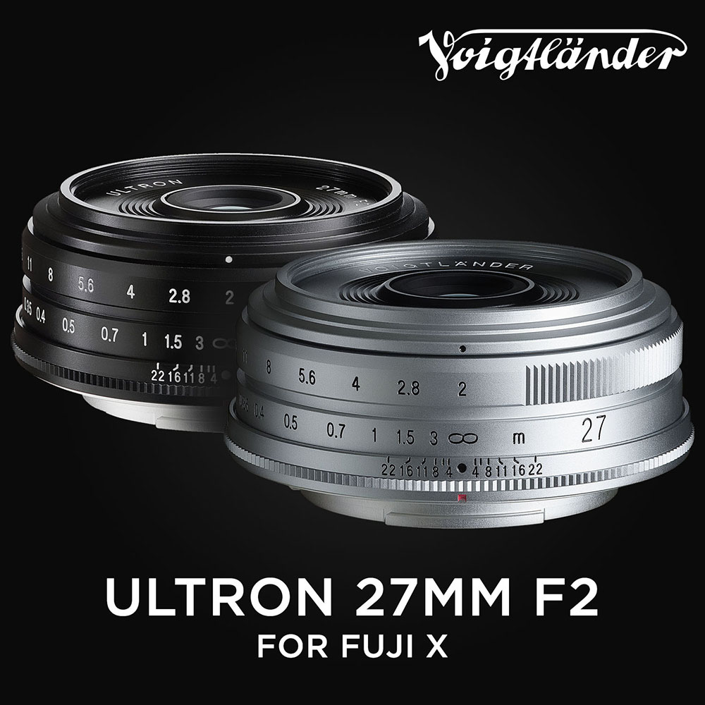 Voigtlander ra mắt ống kính ULTRON 27mm F2.0 cho Fujifilm X-mount