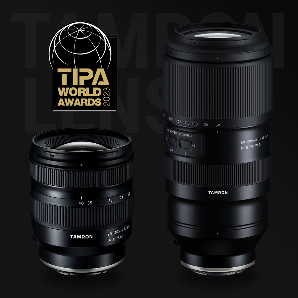Tamron công bố 02 ống kính chiến thắng giải thưởng TIPA 2023