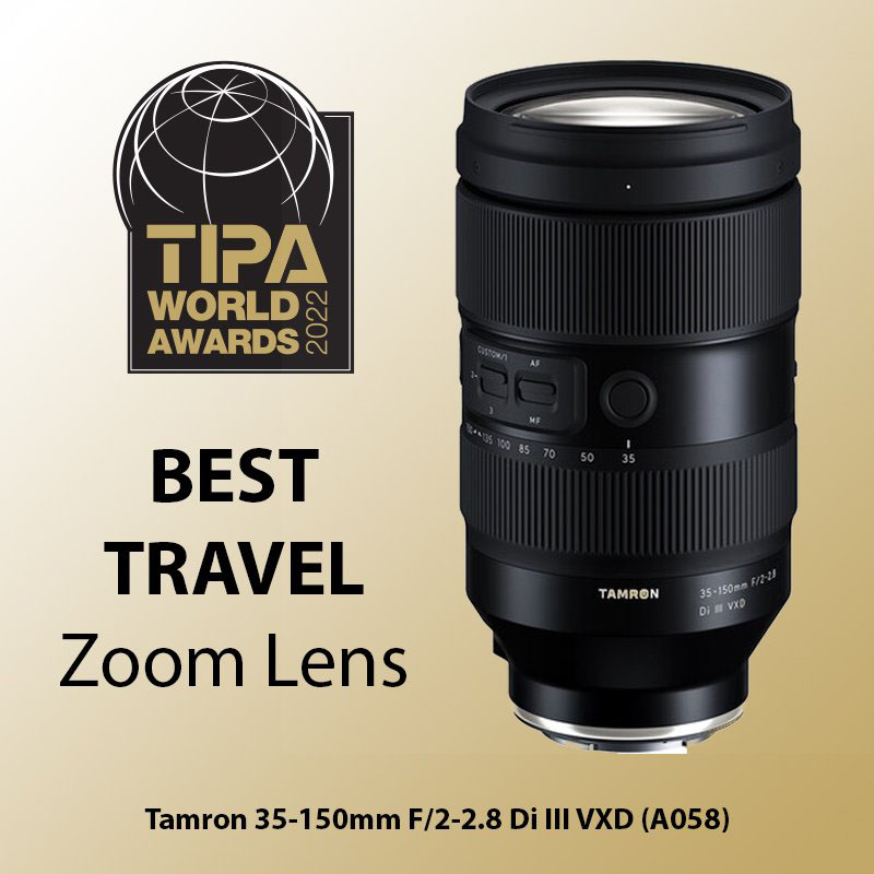 Tamron Nhật Bản công bố 02 ống kính Tamron đạt giải TIPA 2022