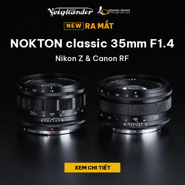 Voigtlander ra mắt NOKTON classic 35mm F1.4 cho Nikon Z & Canon RF