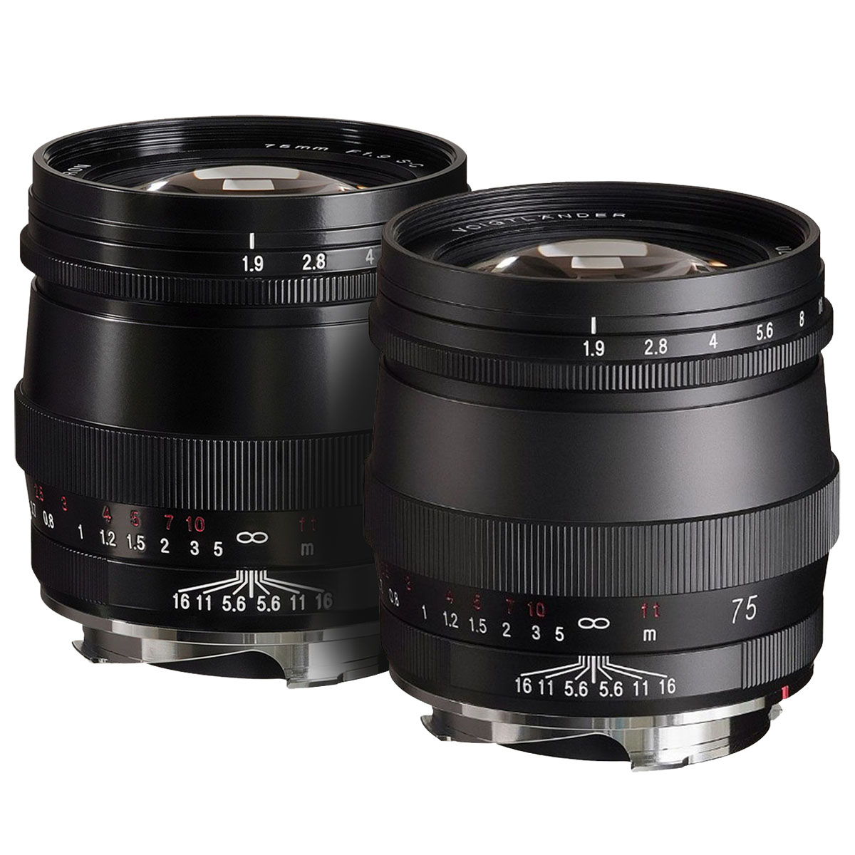 Voigtlander ULTRON 75mm F1.9 VM SC/MC
