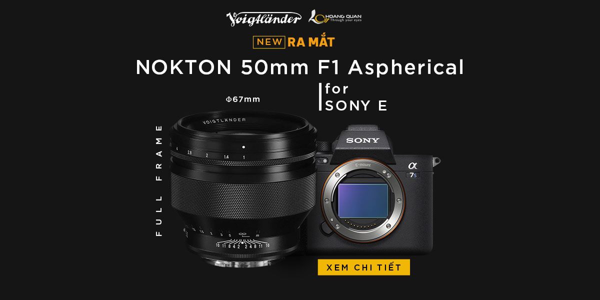 nokton 50mm F1 Sony E