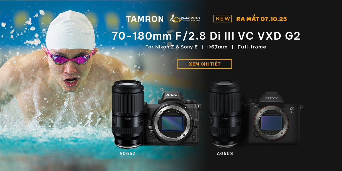 Tamron 70-180 G2 cho Nikon Z