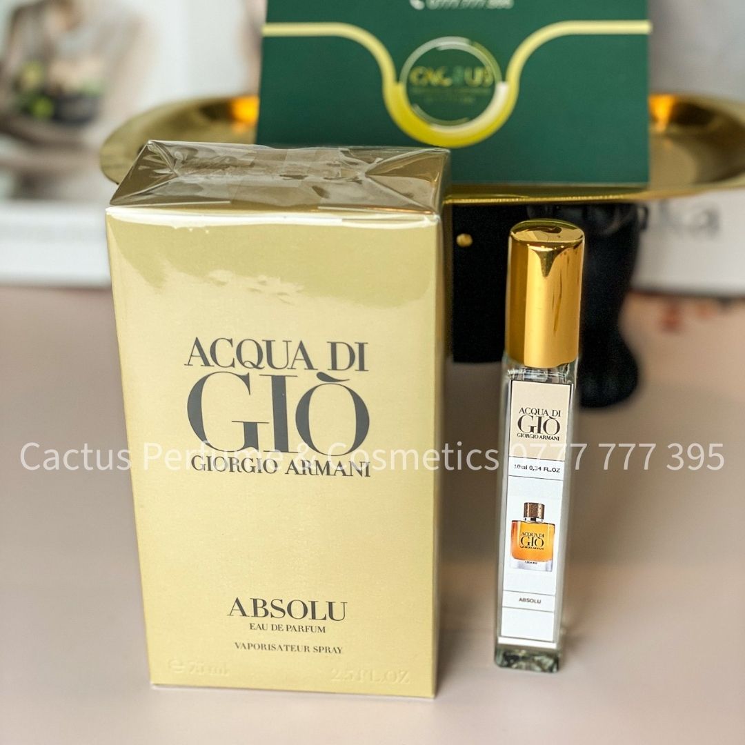 Giorgio Armani Acqua Di Gio Absolu | Cactus Perfume & Cosmetics