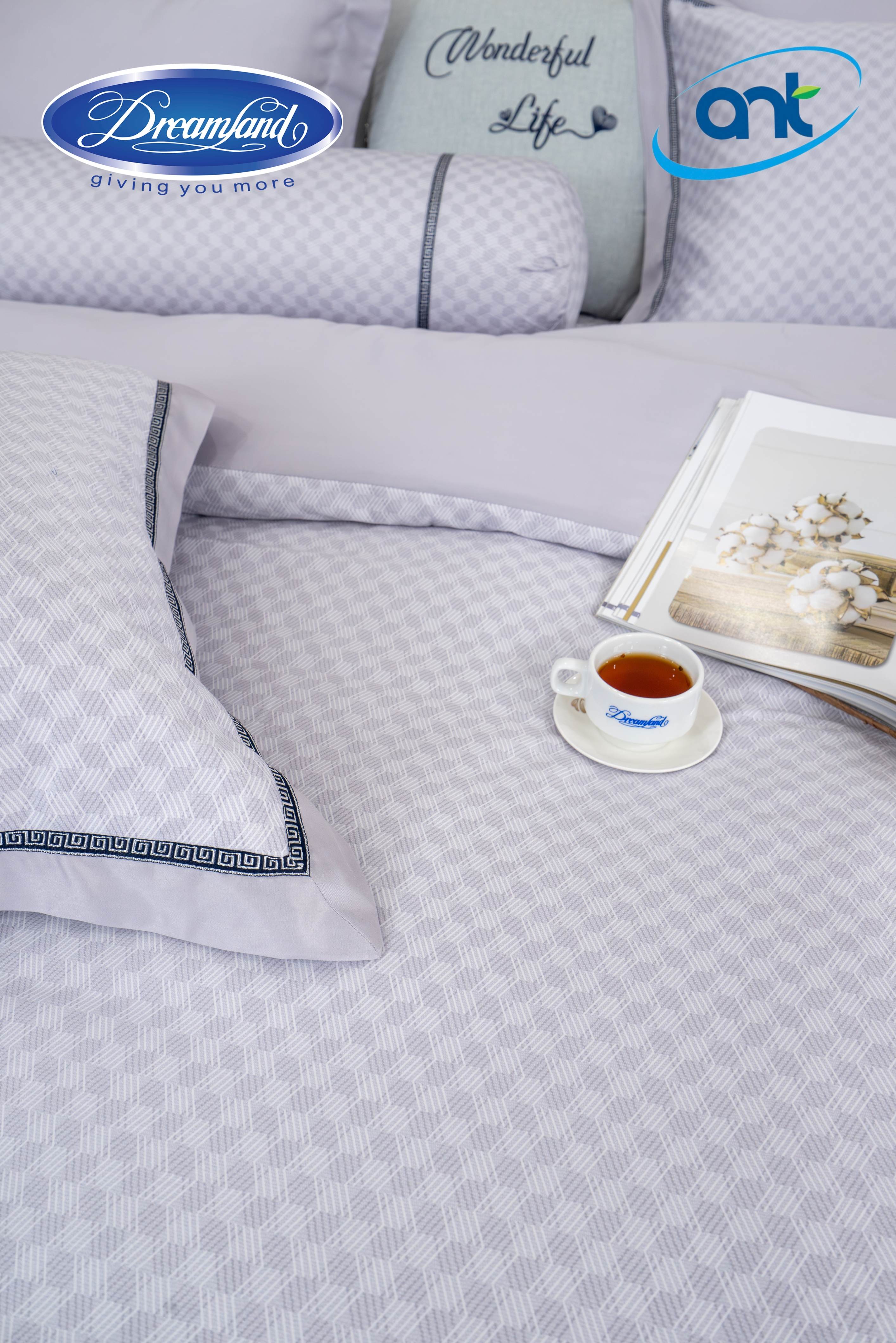 Bộ Chăn Ga Gối Tencel Lụa Nước MIZU01