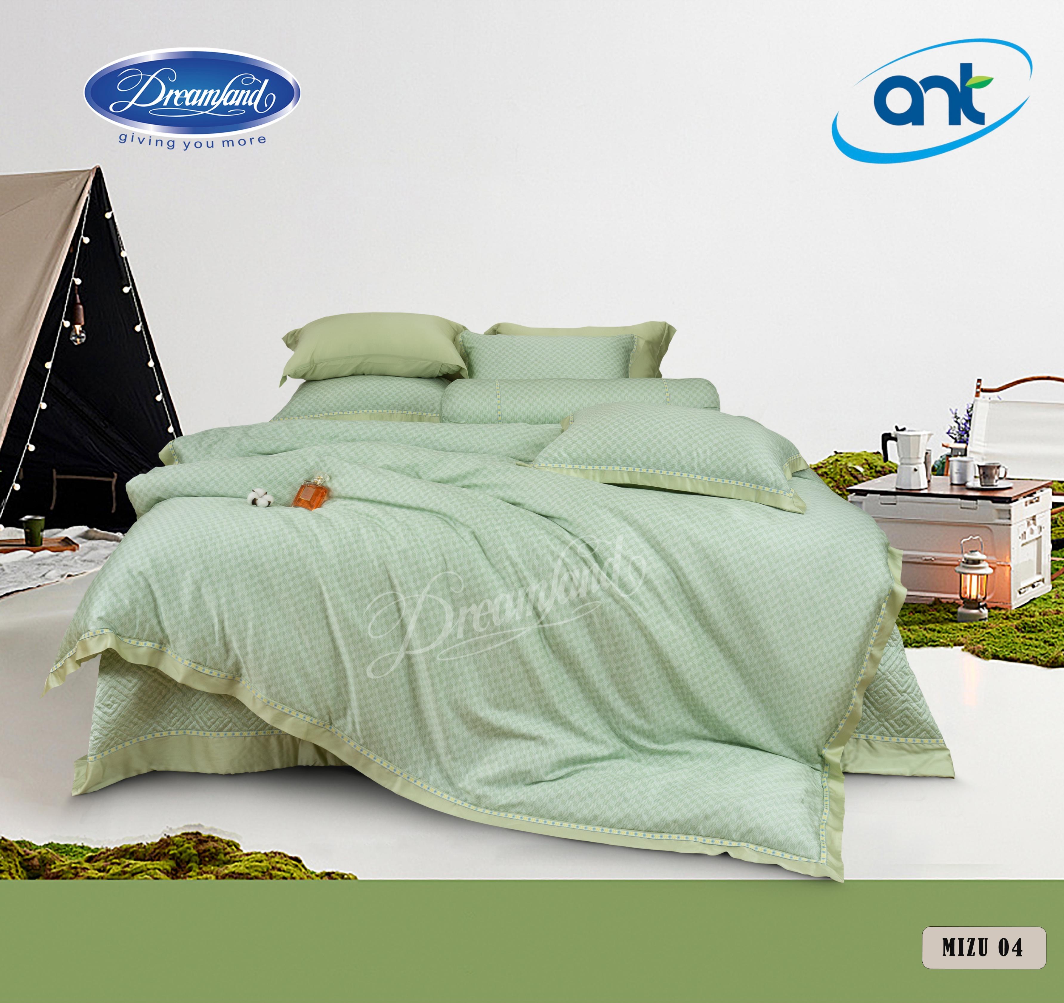 Bộ Chăn Ga Gối Tencel Lụa Nước MIZU04