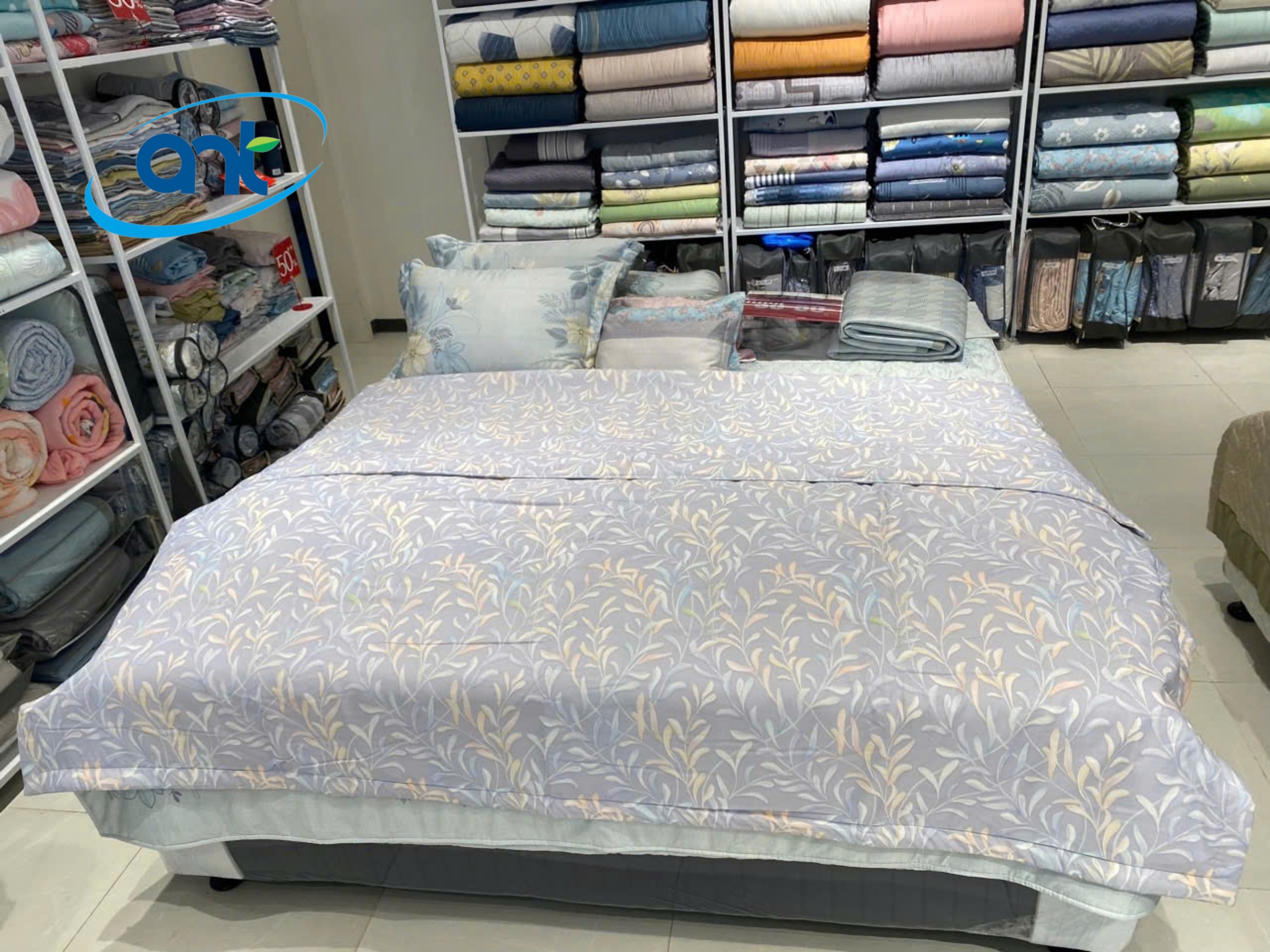 Bộ Chăn Ga Gối Tencel Bambo TCF06