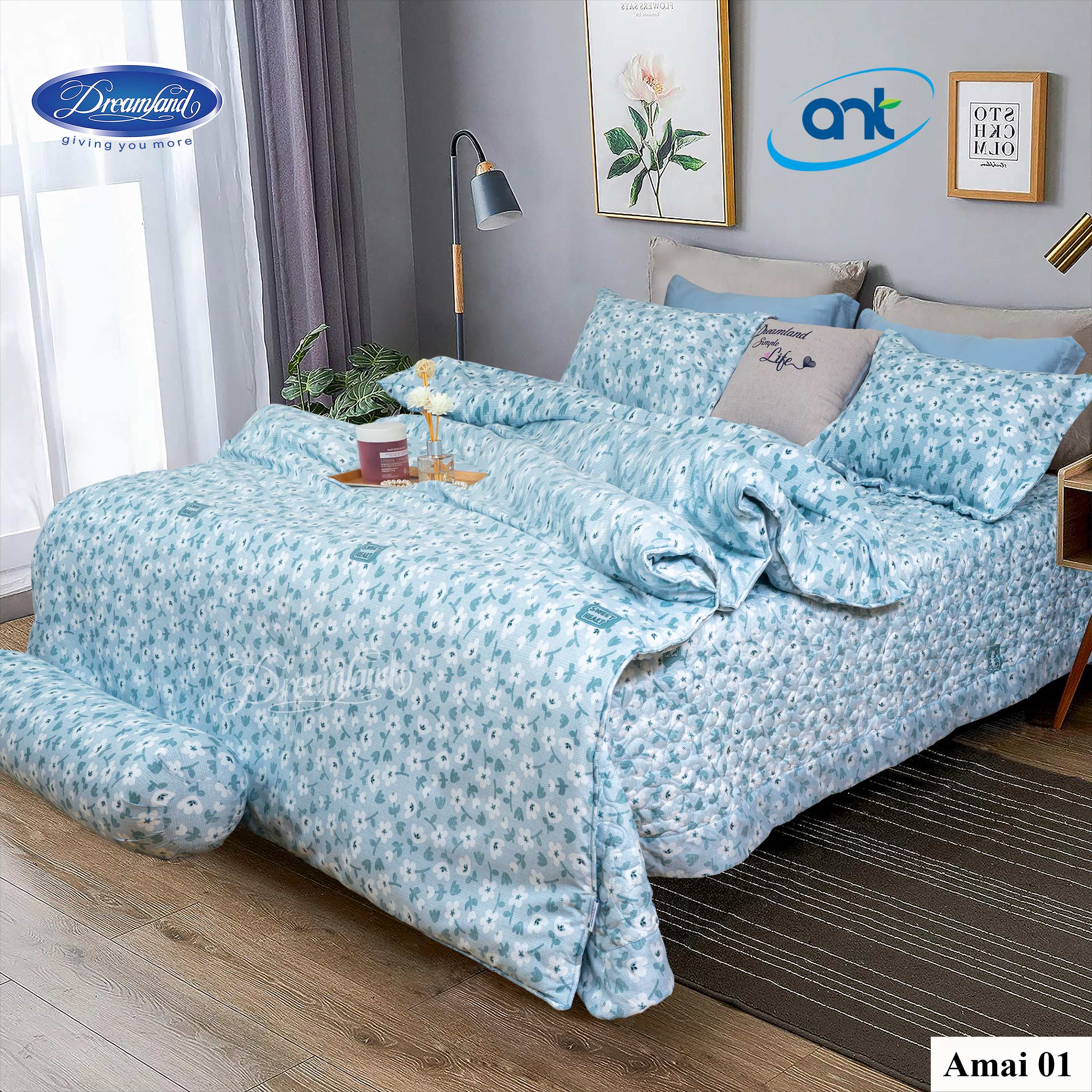 Bộ Chăn Ga Gối Amaii01