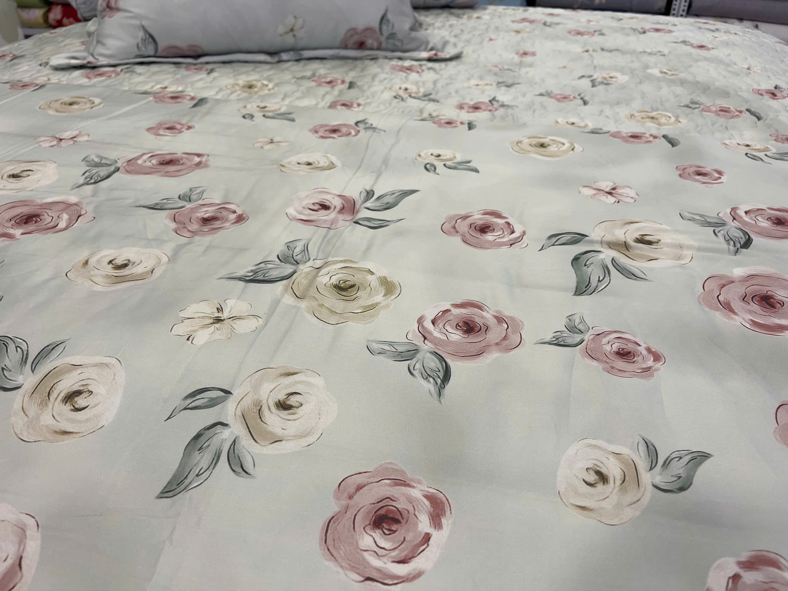 Bộ Chăn Ga Gối Tencen Lụa T33