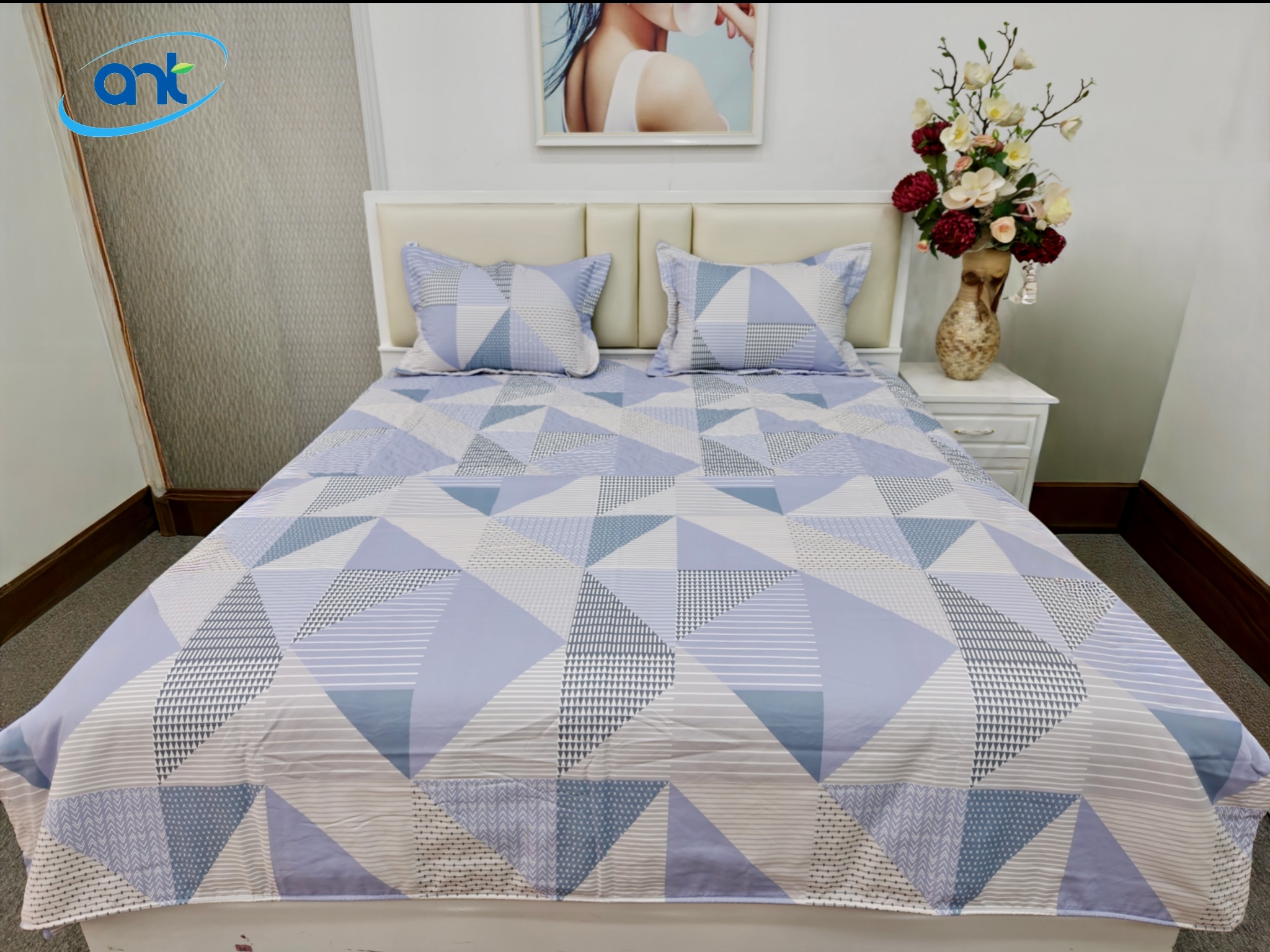 Bộ Chăn Ga Gối Tencel Bambo TCF18