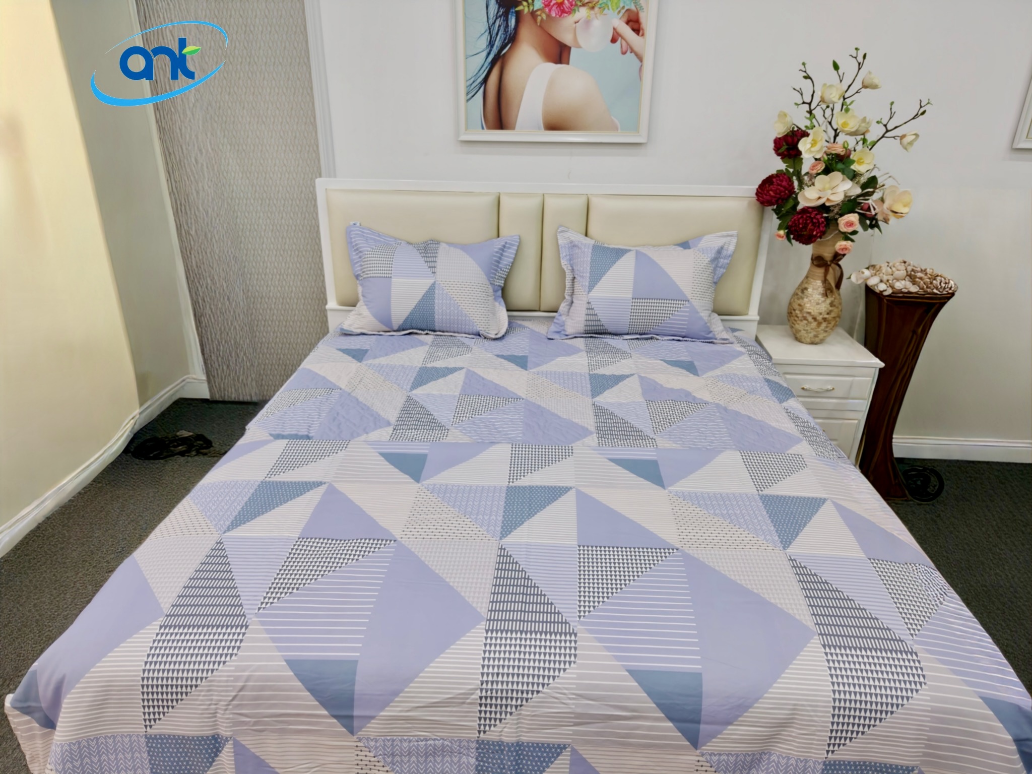 Bộ Chăn Ga Gối Tencel Bambo TCF18