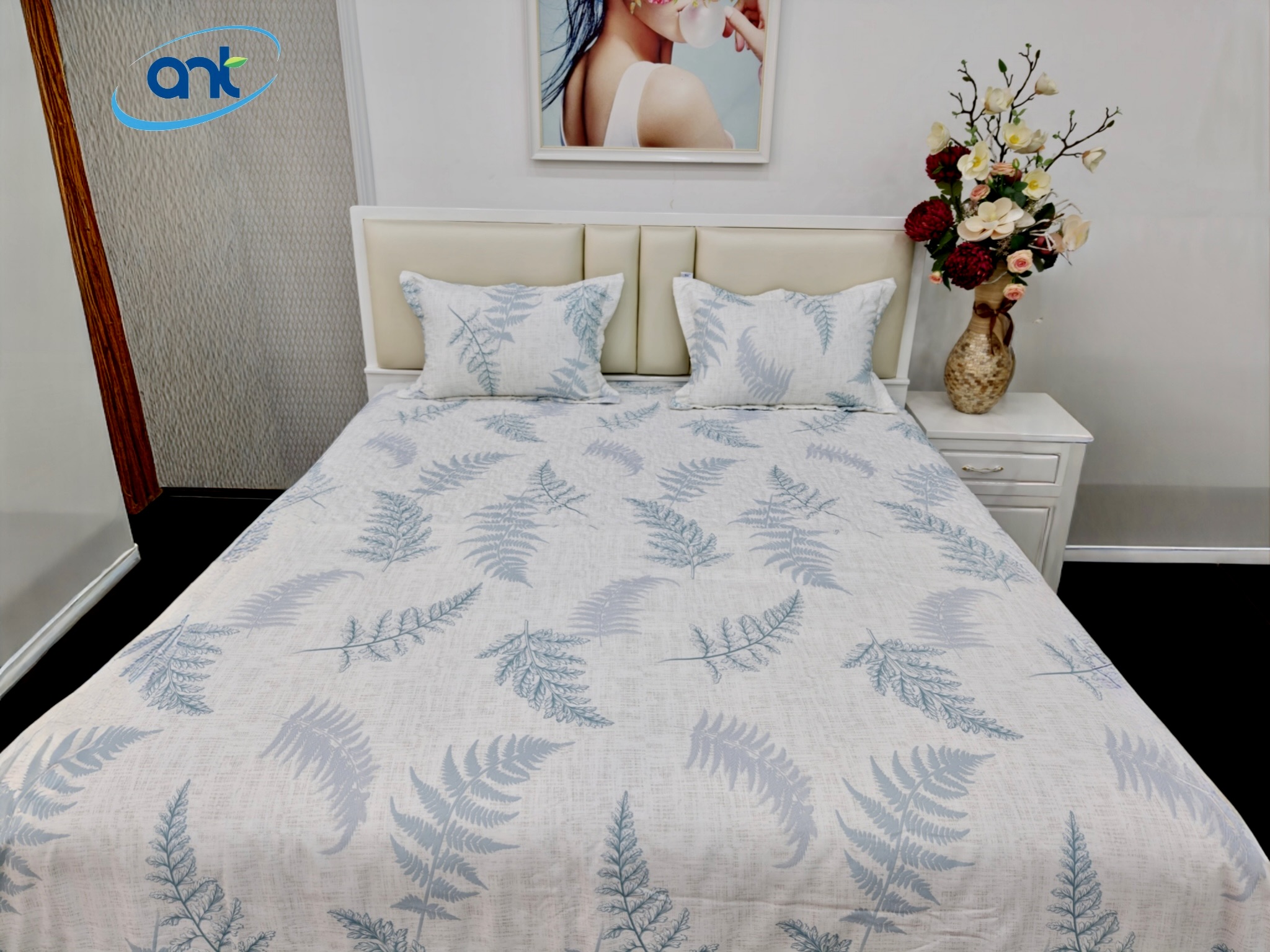 Bộ Chăn Ga Gối Tencel Bambo TCF05