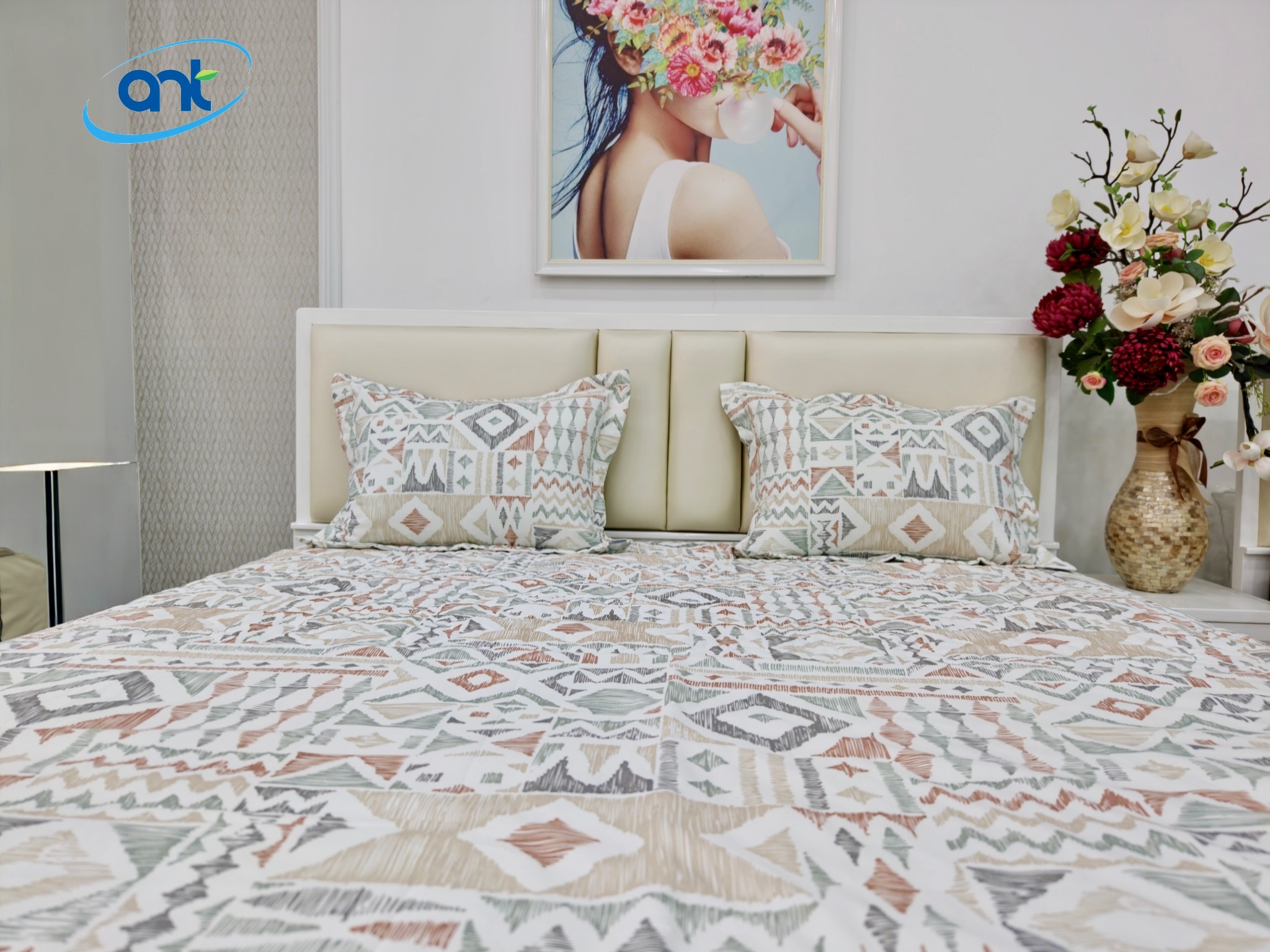 Bộ Chăn Ga Gối Tencel Bambo TCF17