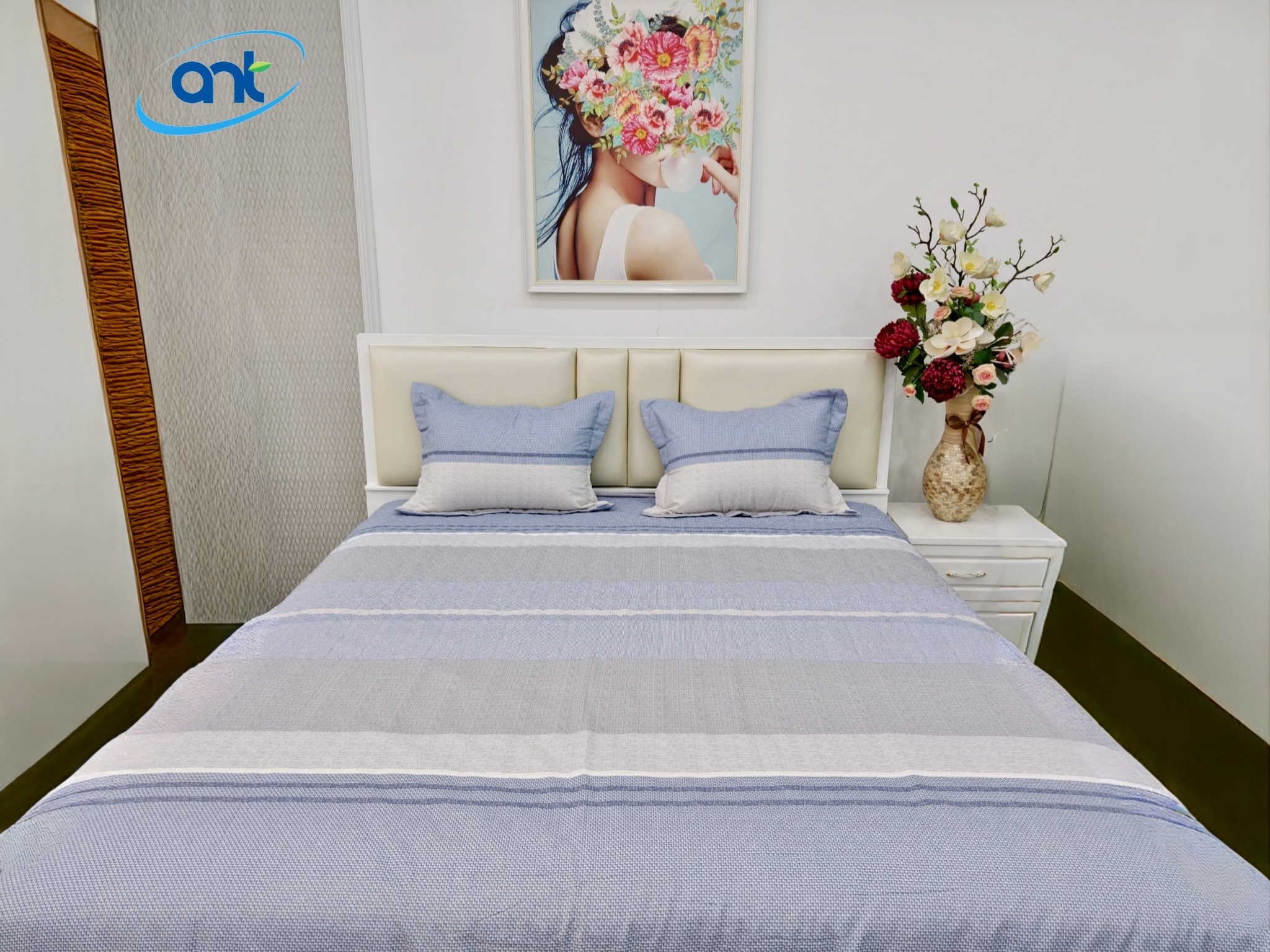 Bộ Chăn Ga Gối Tencel Bambo TCF04