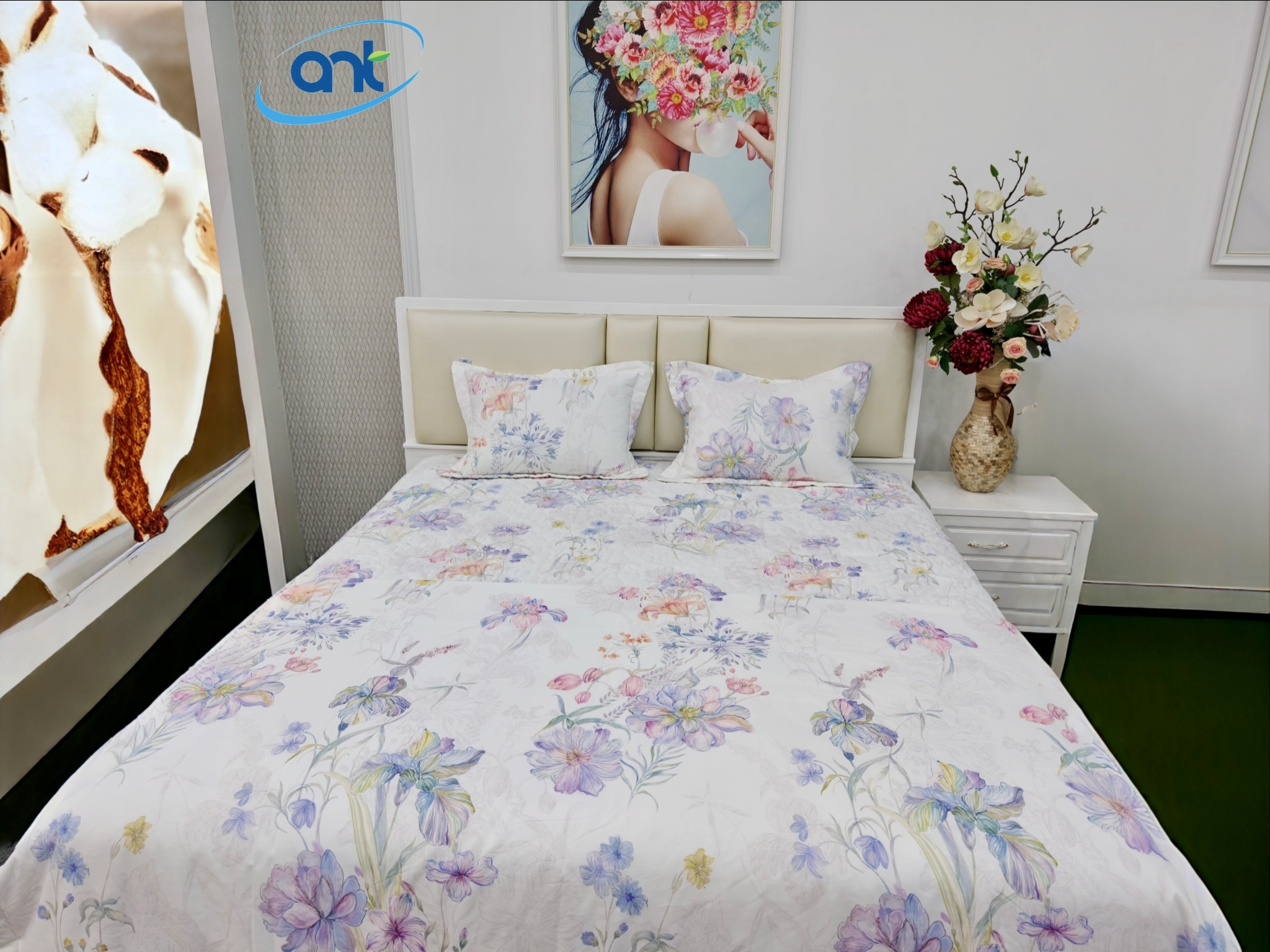 Bộ Chăn Ga Gối Tencel Bambo TCF11